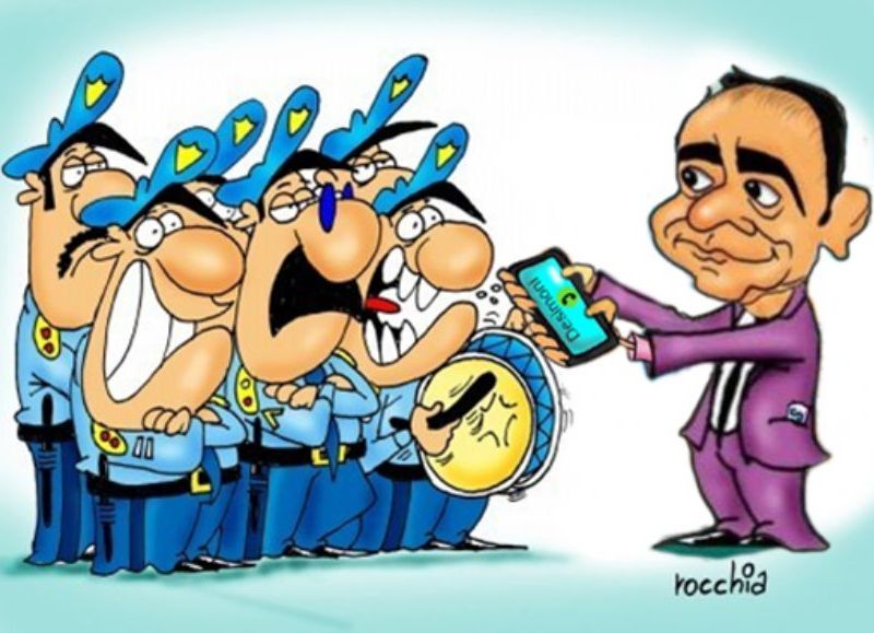 Policías reiteran reclamos salariales y piden apertura al diálogo