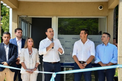 En Tatacuá, Gustavo Valdés destacó la histórica expansión territorial del Banco de Corrientes