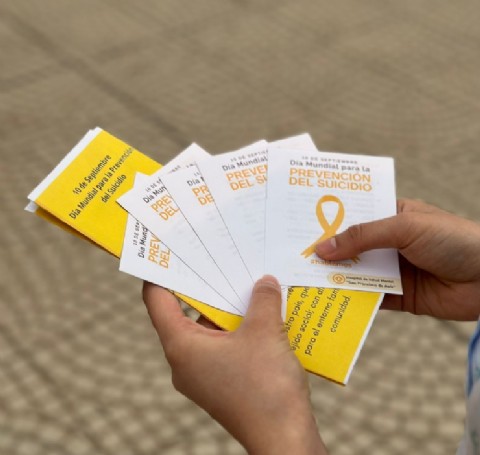 Salud insta a formar redes de contención, escucha y acompañamiento en el mes de prevención del suicidio