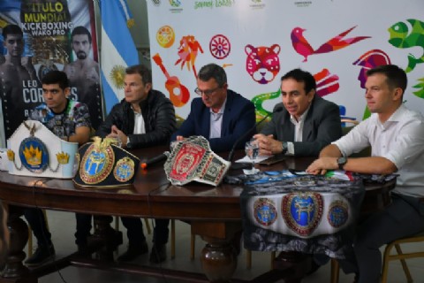 En su terruño natal, Leonardo Corrales buscará el 6 de mayo el título mundial de Kickboxing