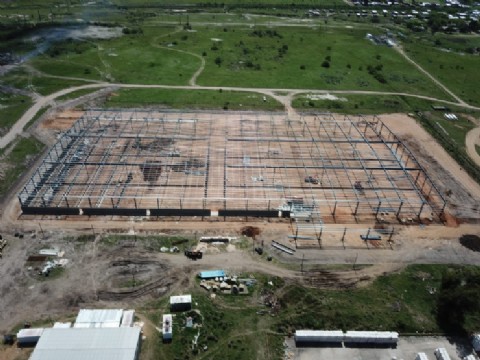 Avanzan las obras de la nueva planta de TN&Platex en Monte Caseros