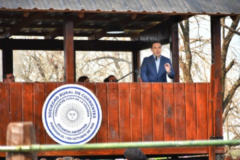 Valdés, a los productores: "Vengo a pedirles más, para que nuestra Provincia siga creciendo"