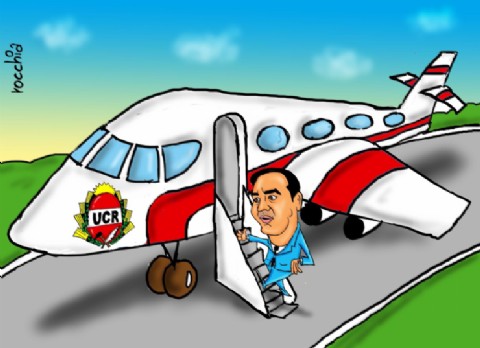 Última misión internacional como gobernador