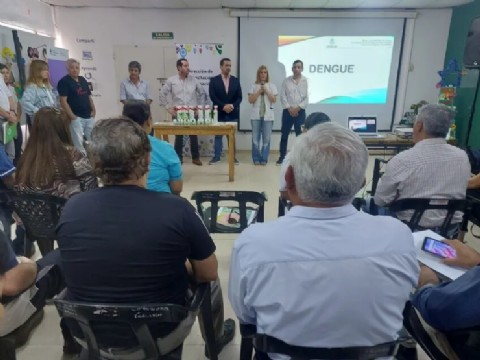 Dengue: la municipalidad capacitó a delegados para reforzar la prevención