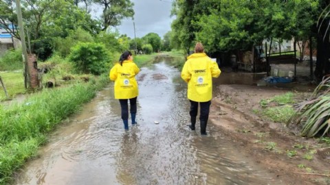VIDEO | Desarrollo Social realizó relevamientos a familias afectadas por las intensas lluvias