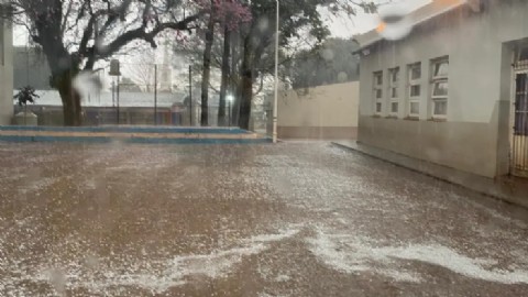 Un fuerte temporal sorprendió en plena jornada electoral en la provincia