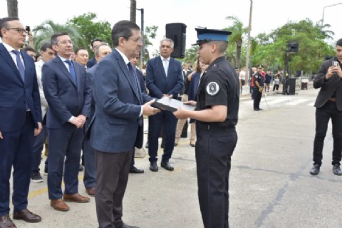 El Gobierno provincial resaltó el compromiso de la Policía Federal con la seguridad ciudadana
