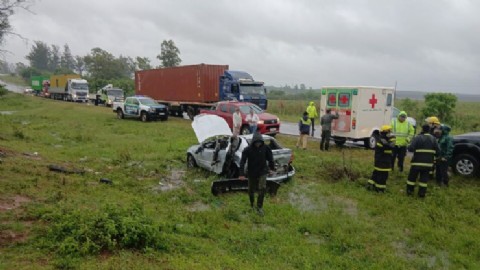 Un bebé murió tras despiste en Ruta Nacional 14 en cercanías a Santo Tomé
