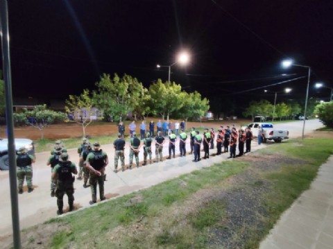La Policía de Corrientes implementó un fuerte dispositivo integral de seguridad en el Sur de la provincia