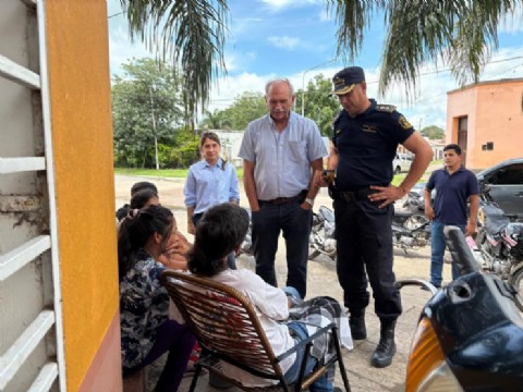 El ministro de Salud Pública coordinó acciones en San Luis del Palmar