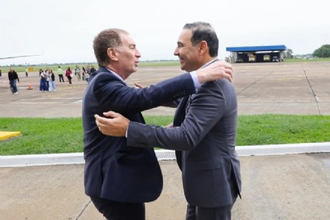 Valdés encabezará una conferencia junto al ministro del Interior, Diego Santilli