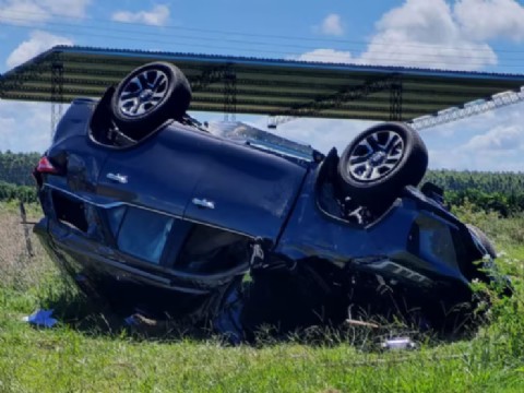 Tragedia en Ruta 14: murió un bebé tras el vuelco de una camioneta en Mocoretá