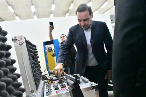 El gobernador inauguró la nueva sede de la Escuela Técnica "Valentín Virasoro" de Goya, en el ex predio de Massalin