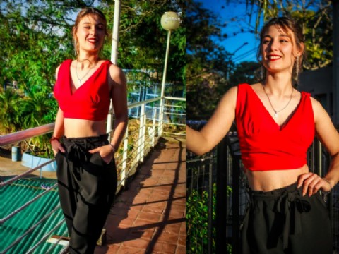 Antonella Krein, la modelo veinteañera que sueña con ser reina nacional de la Revolución Argentina