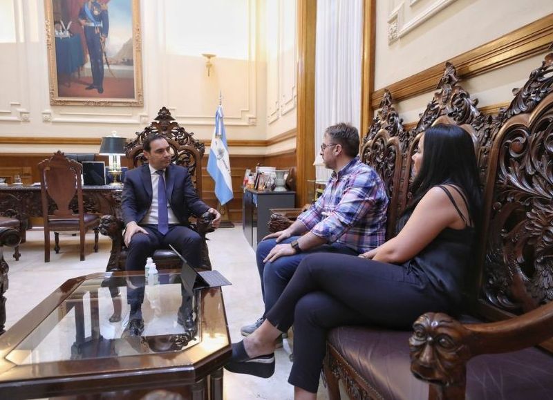 Valdés recibió a un grupo de inversores interesados en el potencial de la Provincia
