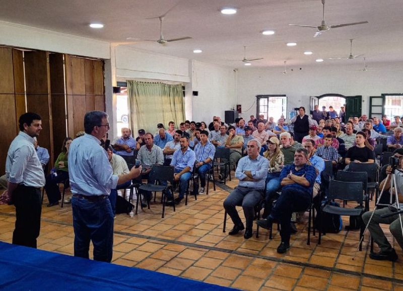 El Gobierno de Corrientes expresó su compromiso con la producción arrocera