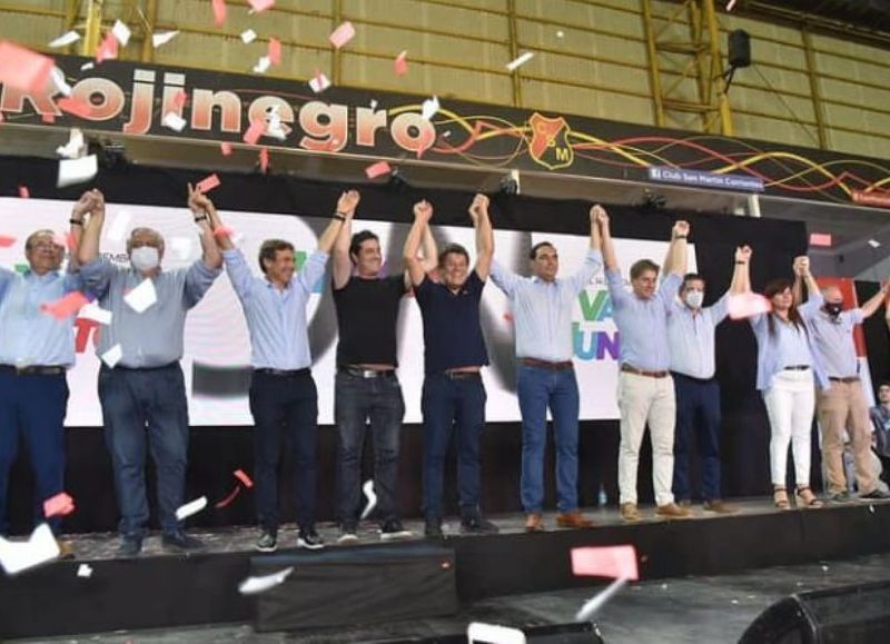 Unidos y fortalecidos, Manes y Valdés ratificaron la campaña de ECO para los comicios de noviembre