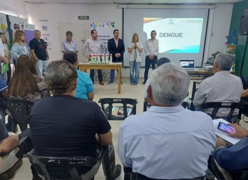 Dengue: la municipalidad capacitó a delegados para reforzar la prevención