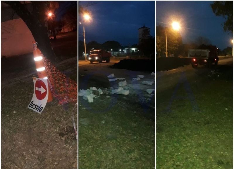 Monte Caseros: quejas de vecinos por las obras asfálticas