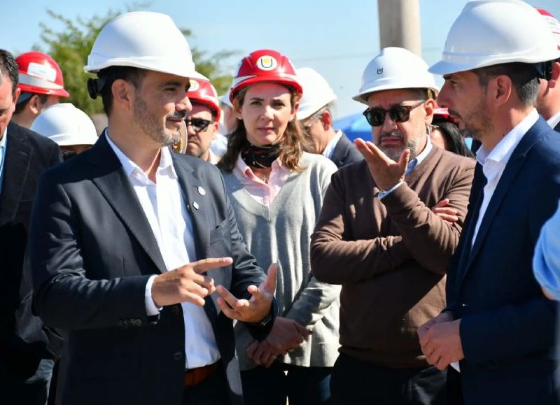 Valdés anunció obras viales y de servicios para acompañar la inversión privada en Concepción