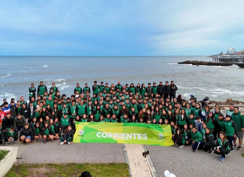 La delegación correntina ya está en Mar del Plata para los Juegos Nacionales Evita 2025
