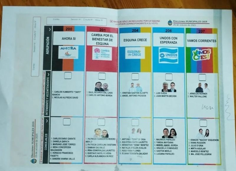Elecciones nacionales: por primera vez se votará con Boleta Única de Papel en la provincia