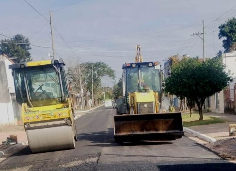 La provincia asfaltó 32 cuadras de la localidad de Caá Catí
