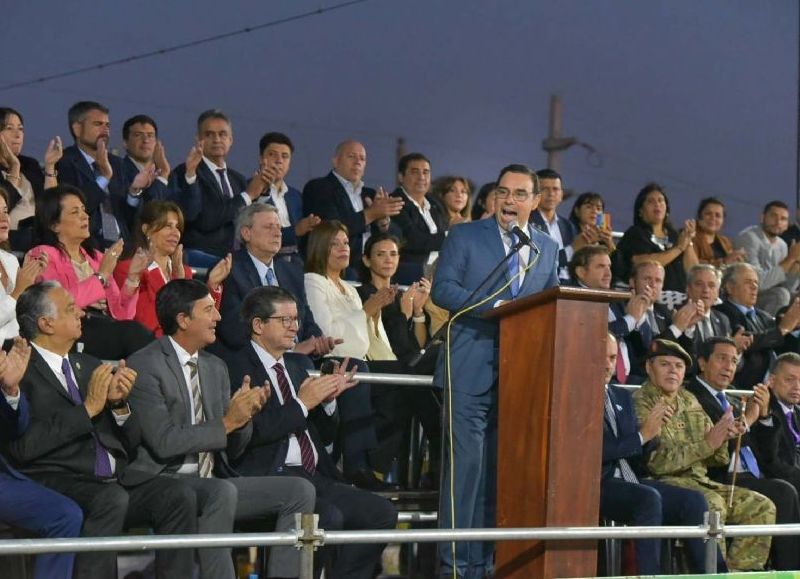 En Goya, Valdés destacó que desde la Provincia se brega "por una reparación histórica por Malvinas"