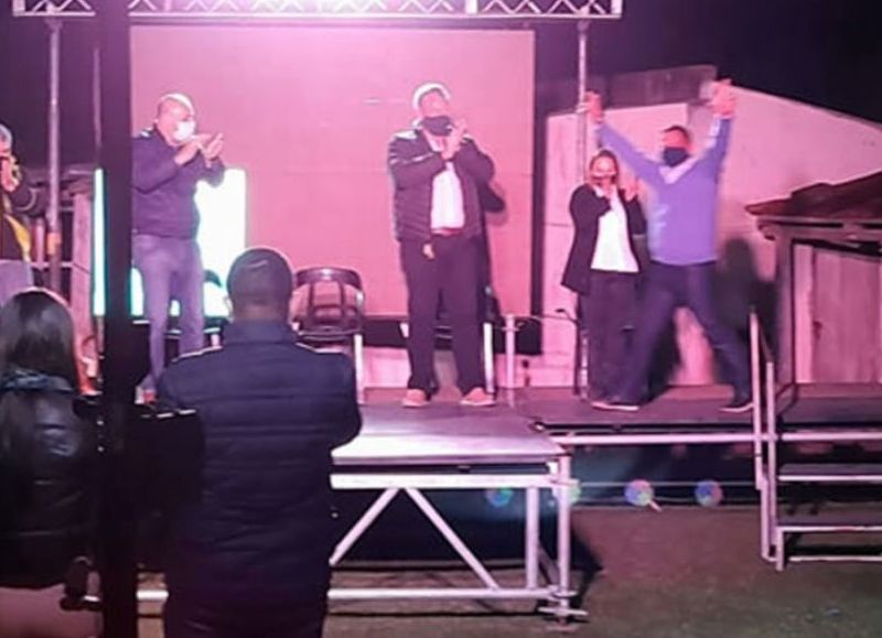 Encuentro por la democracia a un año del atentado contra el diputado justicialista Miguel Arias