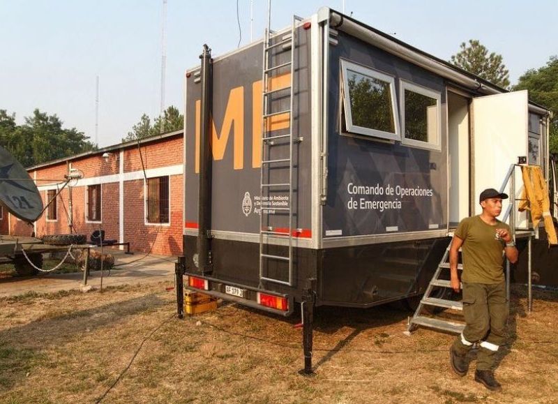 Mientras esperan por más lluvia, la Provincia tiene un Comando de Operaciones en Emergencias