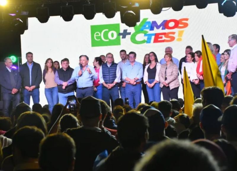 Gustavo Valdés encabezará un acto de ECO + Vamos Corrientes