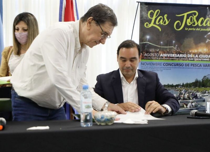 En las Toscas, Valdés rubricó convenios con Santa Fe y Jujuy, en pos del desarrollo regional