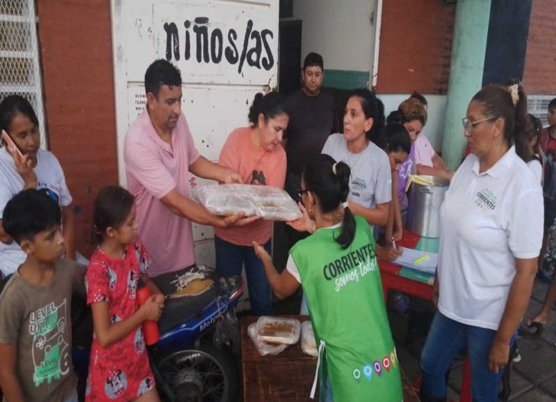 Por el temporal, la Provincia y la Capital despliegan una intensa labor de asistencia y contención