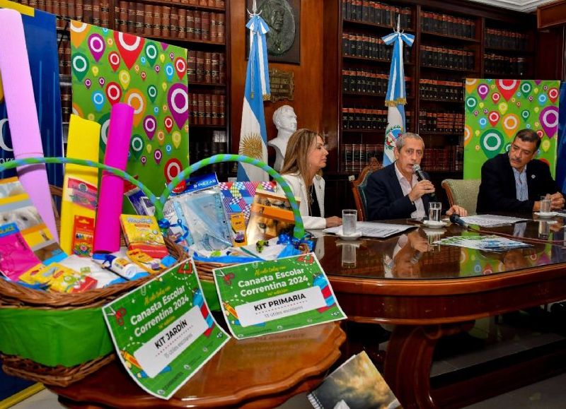 Lanzaron la canasta escolar correntina con descuentos de hasta el 50 por ciento