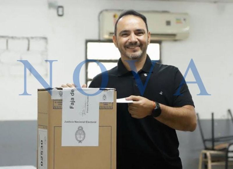 #Elecciones2025 | Juan Pablo Valdés, gobernador electo, votó y convocó a la ciudadanía a elegir en las urnas