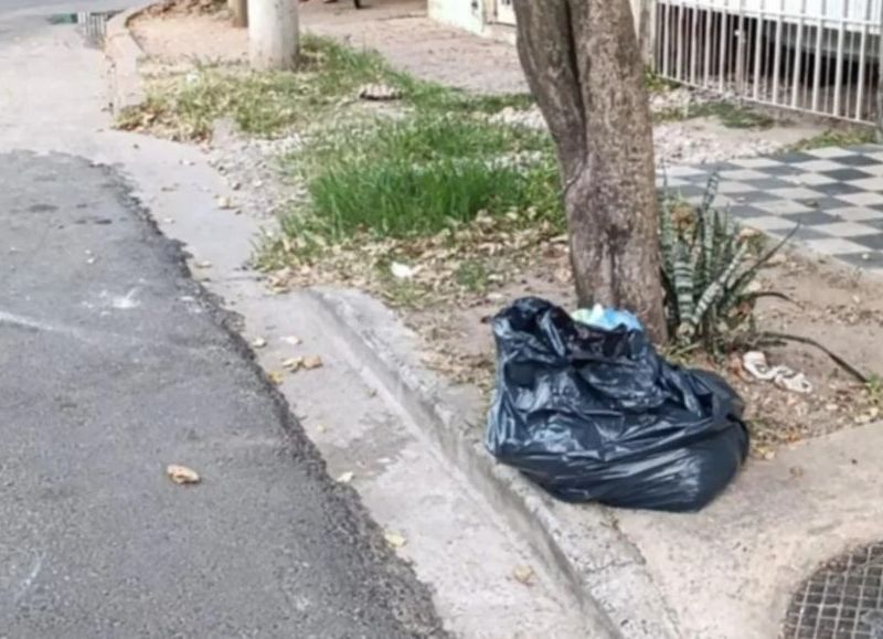 Estupor por el hallazgo de un feto en una bolsa de basura en un barrio de Capital