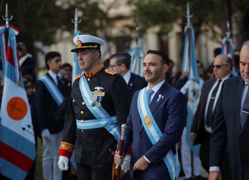 Valdés: "Renovamos el compromiso de defender la libertad y seguir construyendo una Argentina unida"