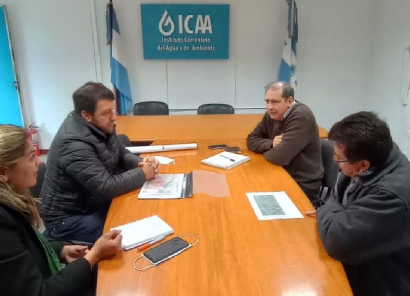 Itatí: proyectos de Colonia La Palmira fueron tratados en el ICAA