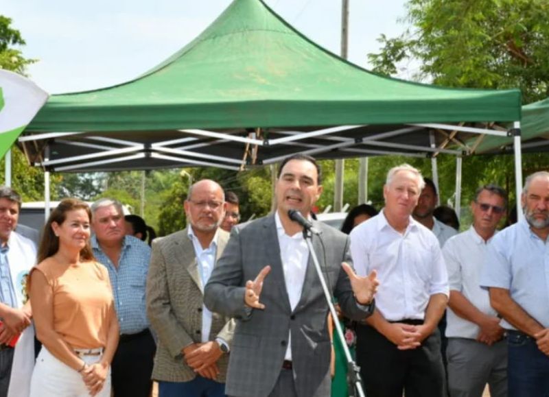 Gustavo Valdés cuestionó a Nación por la paralización de las obras en la autovía